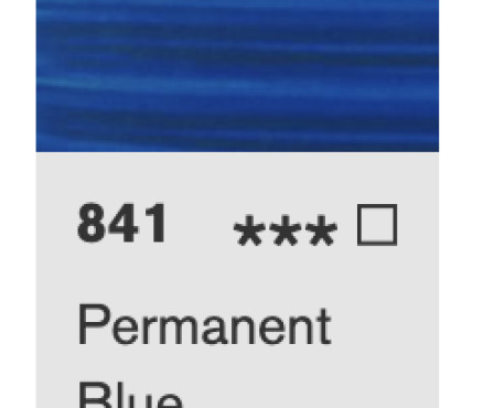 841 Permanent Blue (μπλέ σταθερό) - 250ml